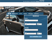 Tablet Screenshot of diekcant.com